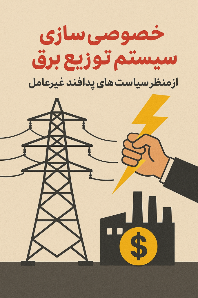 خصوصی سازی سیستم توزیع برق از منظر سیاستهای پدافند غیرعامل