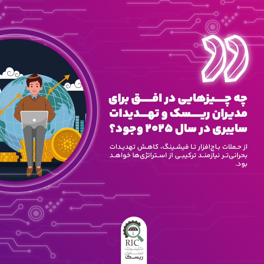 چه چیزهایی در افق برای مدیران ریسک و تهدیدات سایبری در سال 2025 وجود؟