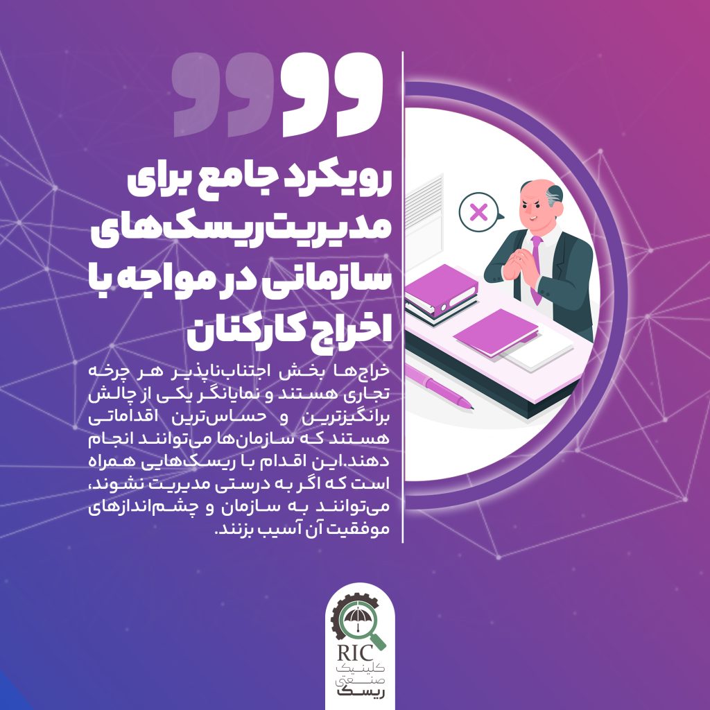 رویکرد جامع برای مدیریت ریسک های سازمانی در مواجه با اخراج کارکنان